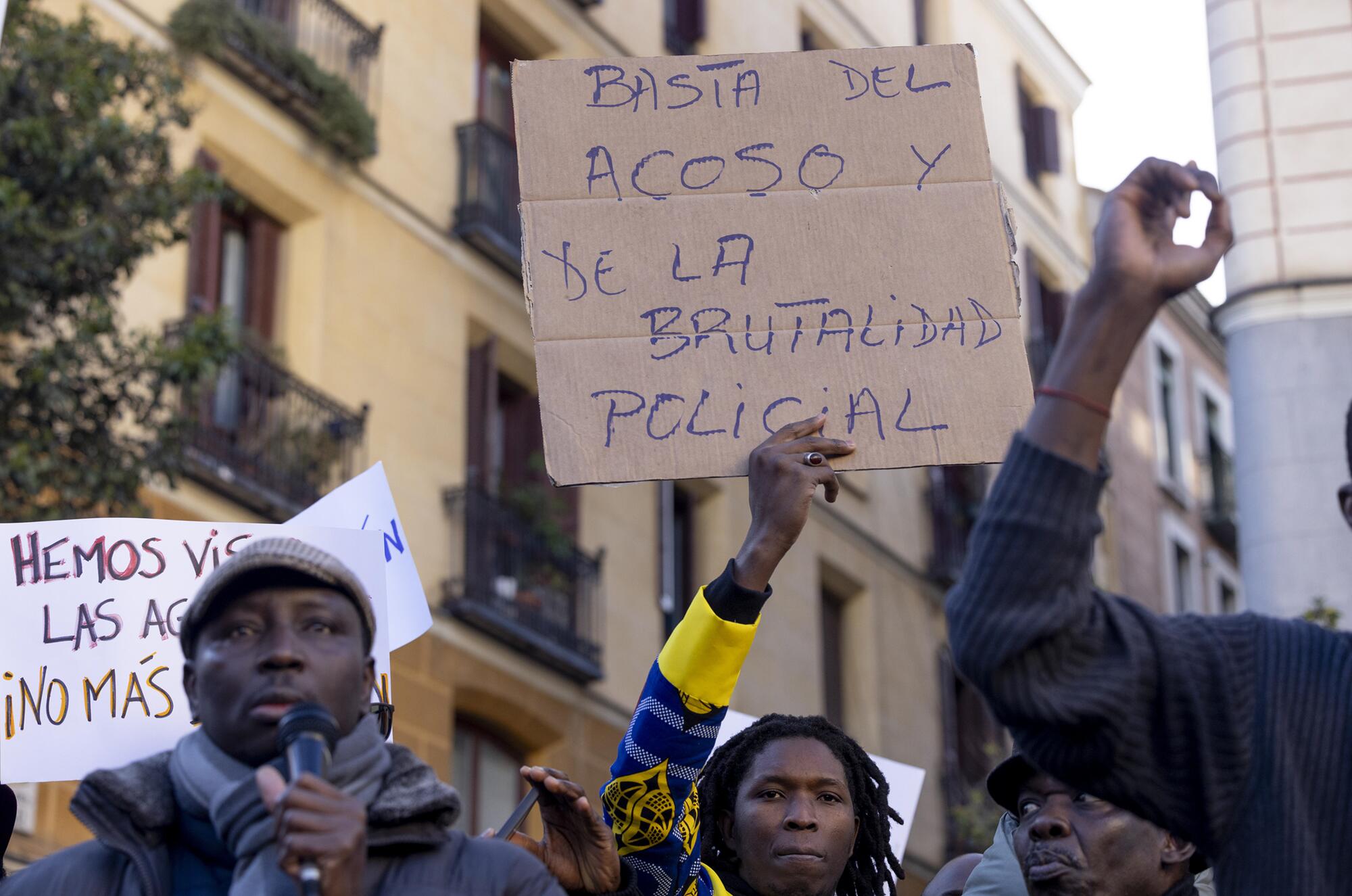 Concentración antiracista lavapiés - 6